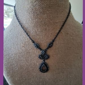 Black costume jewelry